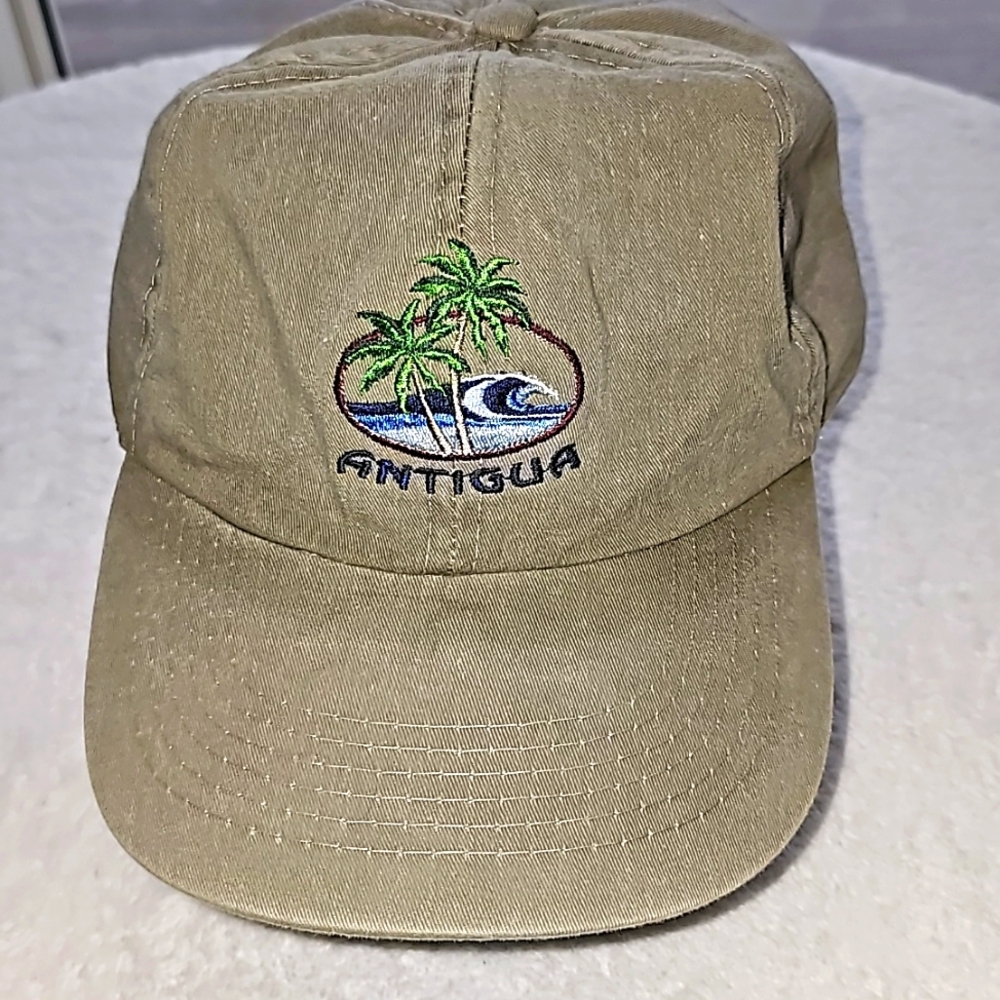 Vintage Antigua Baseball Hat, Adjustable Strap, Unisex